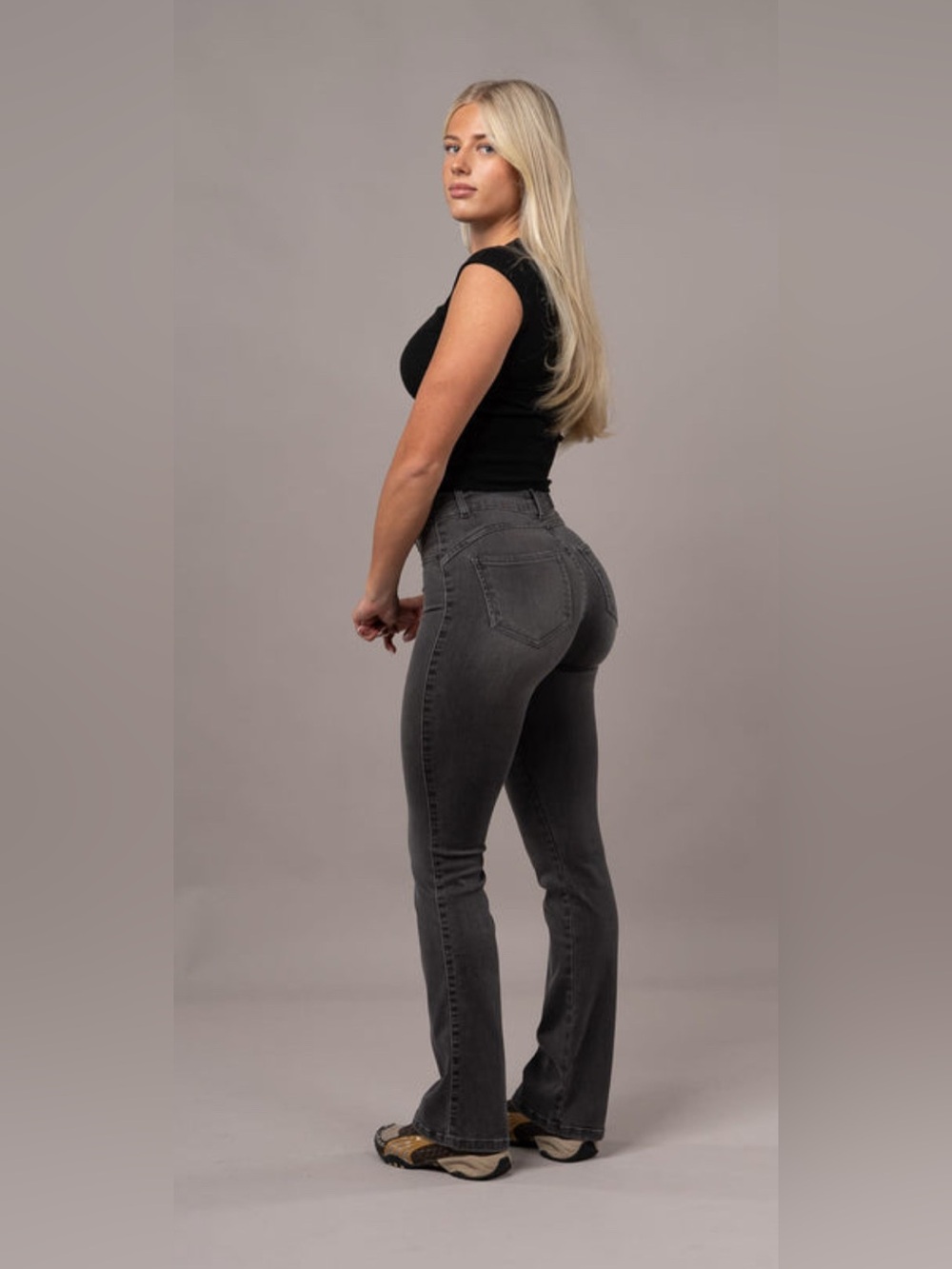 Fitjeans Mid waisted Flare
